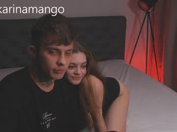 couple Sexy Cam Girls Love To Sex Chat On Video with karinamango